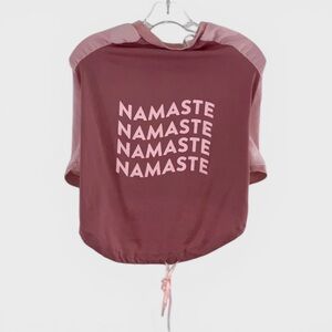 323 10/$50🏄🏻‍♀️ Top Paw Pink Namaste Small Dog Shirt